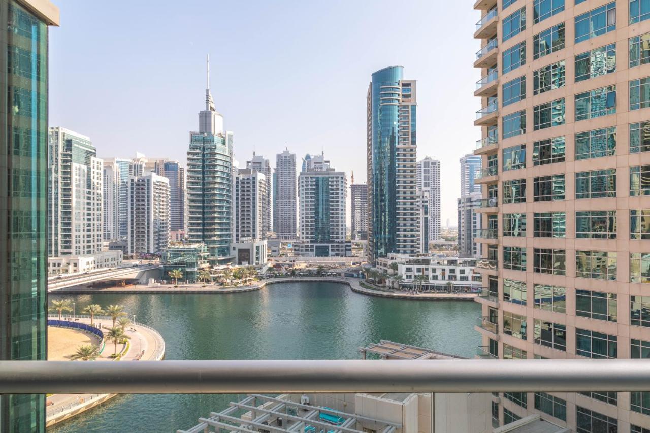 Nasma Luxury Stays - Pastel-Colored Apt With Jaw-Dropping Marina Views Dubai Dış mekan fotoğraf